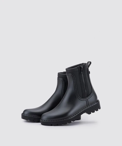 Igor W10300 Chloe Engomado Waterproof Kadın Bot Siyah - Resim 3