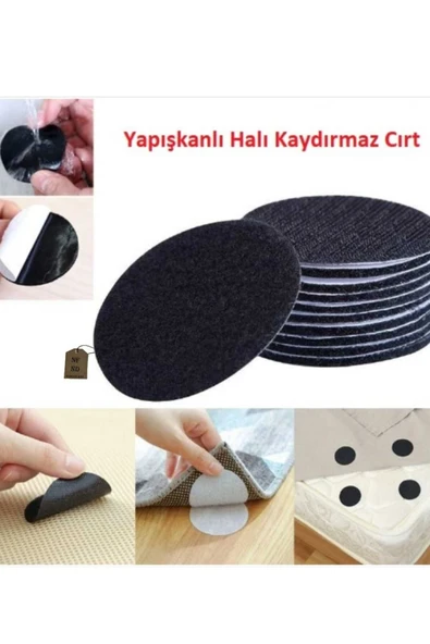 HALI KİLİM KAYDIRMAZ CIRT 10 SET 20 ADET - Resim 4