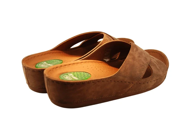 Muya Active Anatomik Topuk Dikeni Kadın Terlik Kahve - Resim 5