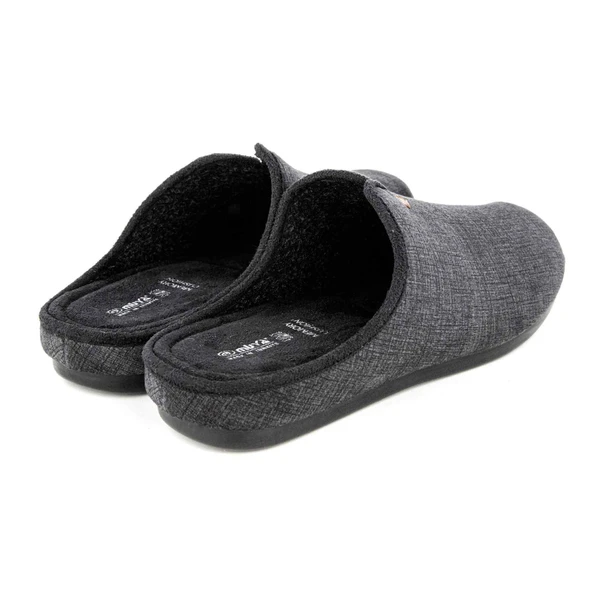 Muya Berria 35800 Anatomik Erkek Terlik Siyah - Resim 4