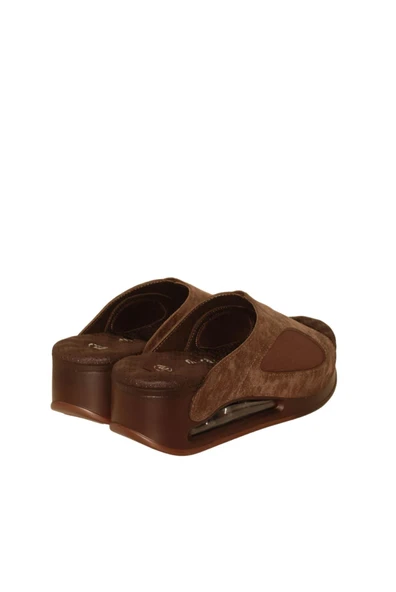 Muya Lofty Airmax Taban Topuk Dik. Halluks Val. Kemik Çıkıntısı Kadın Terlik Kahve - Resim 5