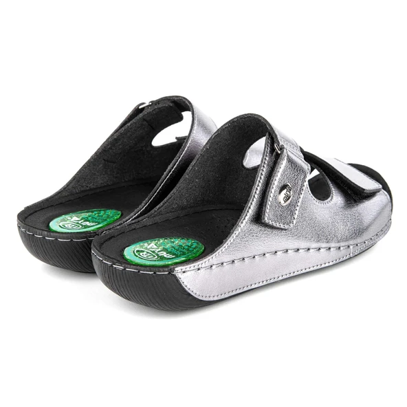 Muya Sigma Anatomik Topuk Dikeni Kadın Terlik Kurşun - Resim 4