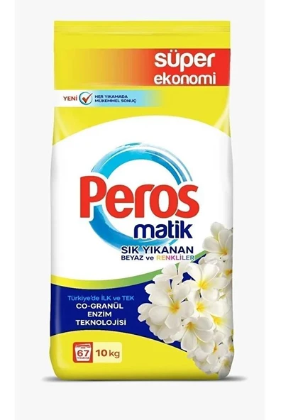PEROS 10 KG MTK YASEMİN ÇİÇEĞİ SAR BEY. & RENK ürün görseli 1