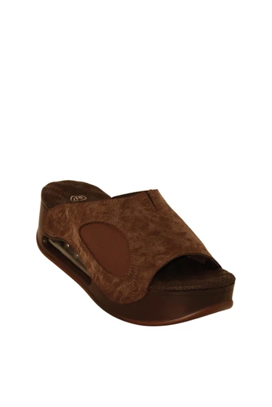 Muya Lofty Airmax Taban Topuk Dik. Halluks Val. Kemik Çıkıntısı Kadın Terlik Kahve ürün görseli 1