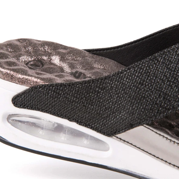 Muya Fly Anatomik Airmax Memory Foam Kadın Terlik Siyah - Resim 6