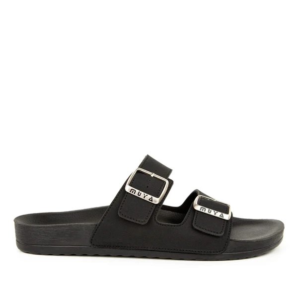 Muya Nova Anatomik Erkek Terlik Siyah - Resim 3