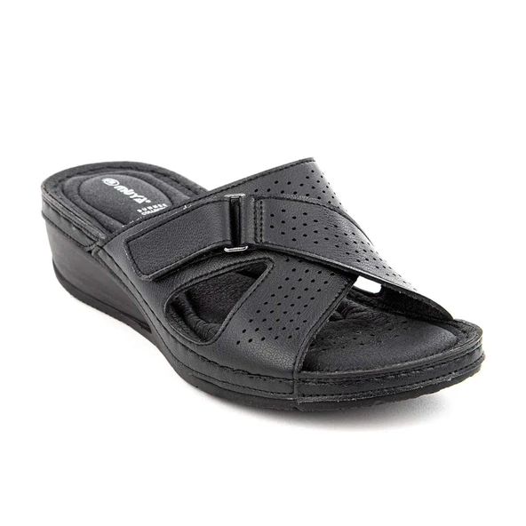 Muya Duro Anatomik Kadın Terlik Siyah ürün görseli 1