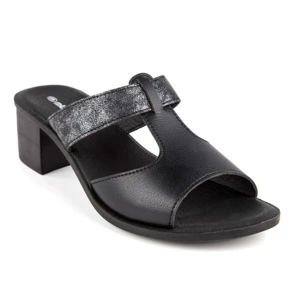 Muya Ceria Abiye Kadın Terlik Siyah ürün görseli 1