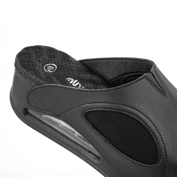 Muya Lofty Airmax Taban Topuk Dik. Halluks Val. Kemik Çıkıntısı Kadın Terlik Siyah - Resim 3