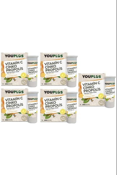Youplus 20 Efervesan Tablet 5 Adet ürün görseli