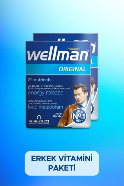 Wellman 30 tablet 2 Adet ürün görseli