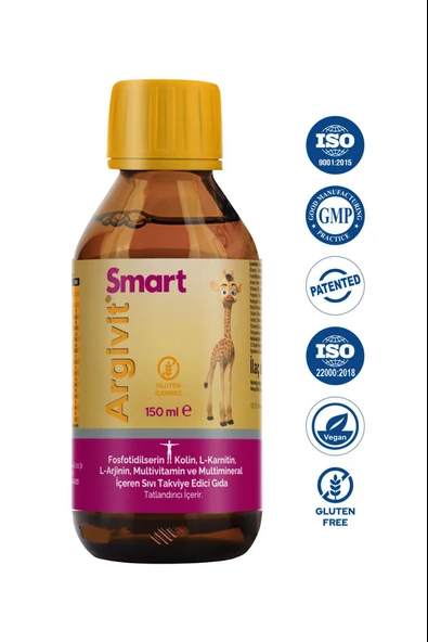 Argivit Smart Şurup 150 ml 2 Adet - Resim 3