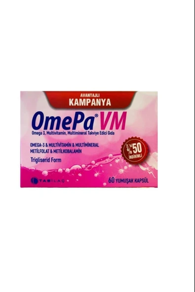 Omepa Vm 30 Kapsül 2 Adet ürün görseli