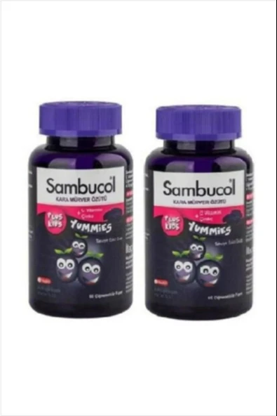 Sambucol Plus Kids Yummies 60 Adet 2 Adet ürün görseli