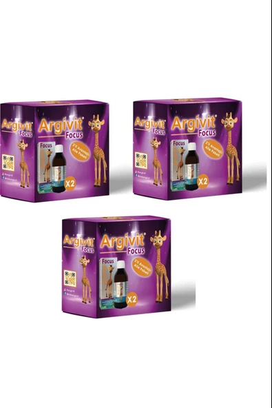 Argivit Focus 150 ml 6 Adet - Resim 3