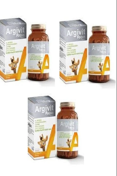 Argivit Focus 30 Tablet 3 Adet - Resim 4