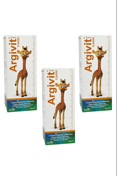 Argivit Classic 150 Ml Şurup 3 Adet ürün görseli