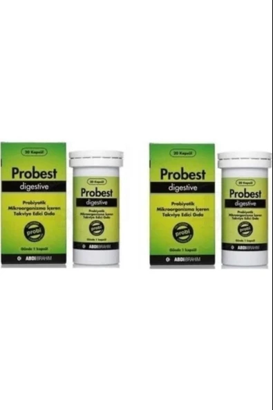 Probest Probiyotik Digestive 20 Kapsül 2 Adet - Resim 2