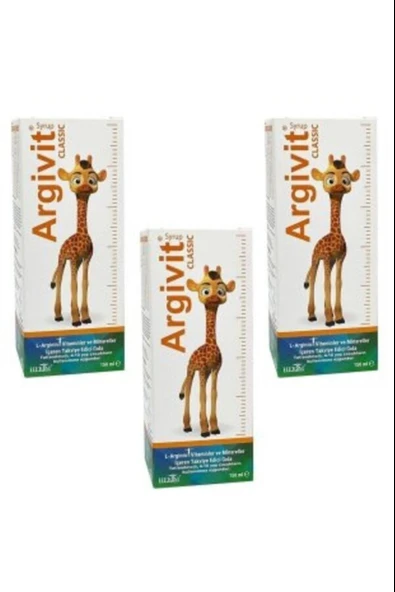 Argivit Classic 150 Ml Şurup 3 Adet - Resim 4