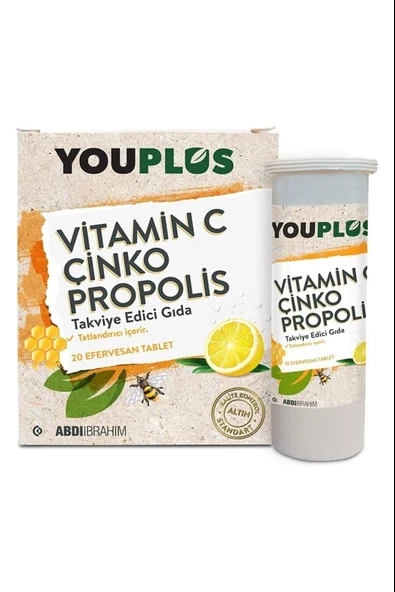 Youplus 20 Efervesan Tablet - Resim 2