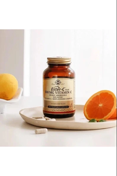 Solgar Ester-c Plus 500 Mg 100 Kapsül 2 Adet - Resim 2