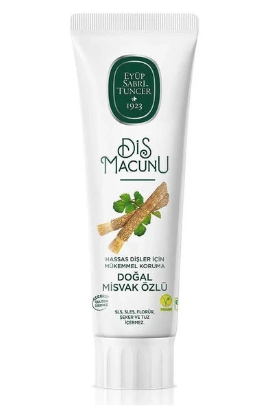 EYÜP SABRI TUNCER 90 ML DOĞAL MİSVAK ÖZLÜ DİŞ MACU ürün görseli 1