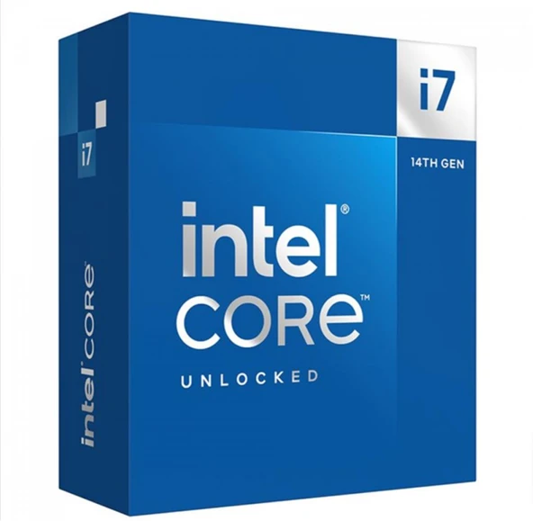 Intel Core i7 14700K 3.4GHz 33MB Önbellek 20 Çekirdek 1700 10nm Kutulu Box İşlemci ürün görseli 1