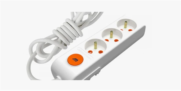 Mutlusan Rı-Tech 3lü 5mt Anahtarlı Ups 001 175 340002 05 00 Grup Priz ürün görseli 1