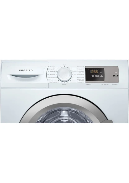 Profilo CMJ10180TR 1000 Devir 8 kg Çamaşır Makinesi - Resim 3