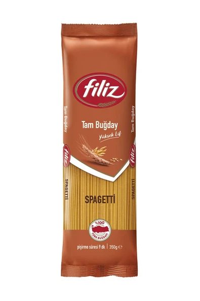 Filiz Tam Buğday Spagetti 350 gr X 3 Adet - Resim 2