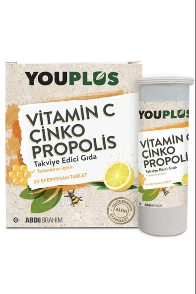 Youplus 20 Efervesan Tablet ürün görseli