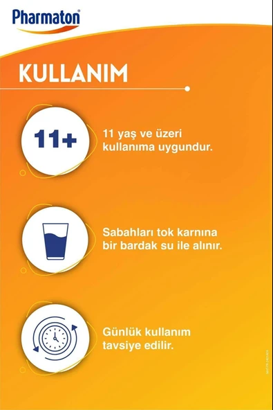 Pharmaton Vitality 60 Tablet 2 Adet - Resim 5