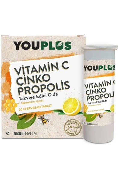 Youplus 20 Efervesan Tablet ürün görseli