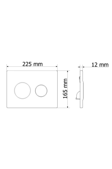 Visam Olimpos Mat Krom Kumanda Paneli - Resim 2