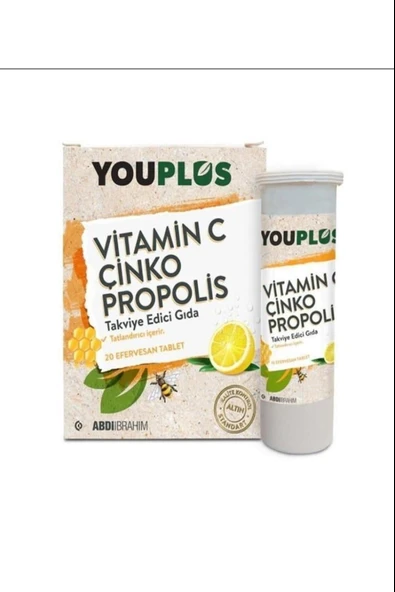 Youplus 20 Efervesan Tablet ürün görseli