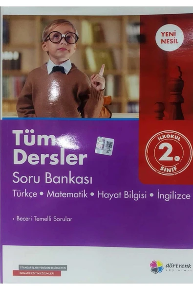 DÖRTRENK 2.SINIF TÜM DERSLER SORU BANKASI RD-GRİMER ürün görseli