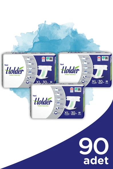 Holder Yetişkin Hasta Bezi Ekstra Büyük Boy ( X Large ) 30 x 3 Adet - Resim 2