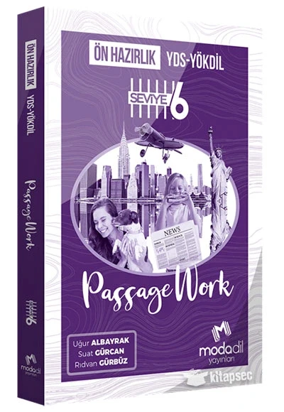 Yds Yökdil Passagework Seviye 6 Modadil ürün görseli