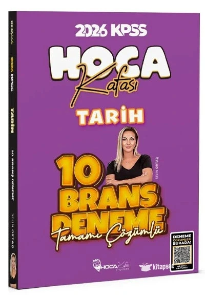2026 Kpss Tarih 10 Baranş Denemesi Çözümlü Hoca kafası ürün görseli 1