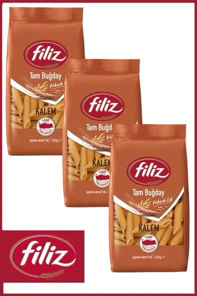 Filiz Tam Buğday Kalem 350 gr X 3 Adet ürün görseli