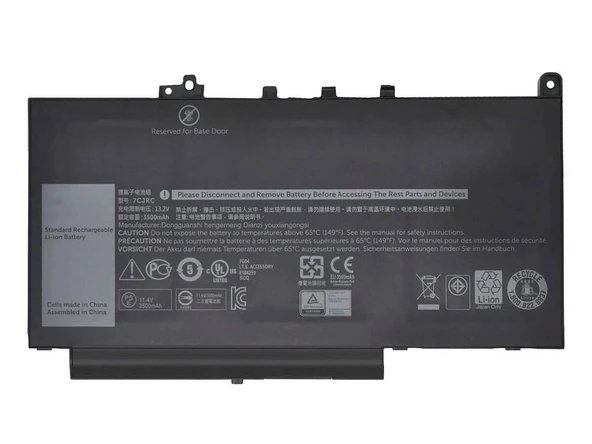 Dell Latitude E7270 RDL-221 Notebook Bataryası Pili - 3 Cell ürün görseli