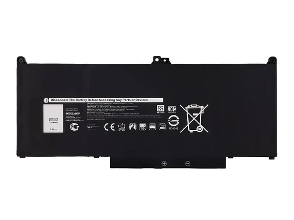 Dell Latitude 5300 RDL-216 Notebook Bataryası Pili - Ver.2 - 4 Cell ürün görseli