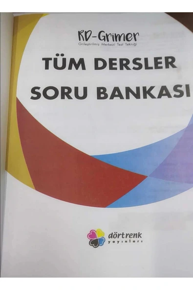 DÖRTRENK 2.SINIF TÜM DERSLER SORU BANKASI RD-GRİMER - Resim 2