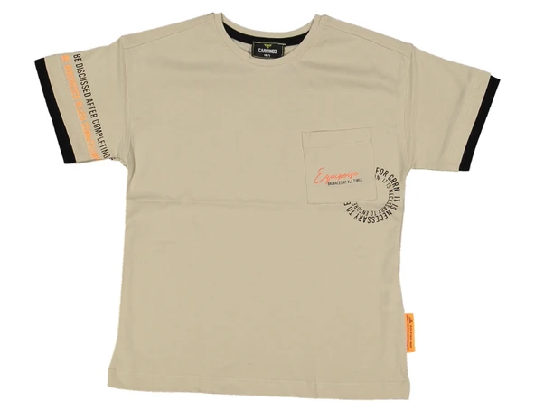 CEP YAZILI ERKEK T-SHIRT ürün görseli 1