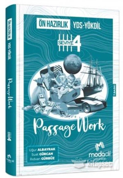 Modadil Yds Yökdil Seviye 4 Passage Work ürün görseli