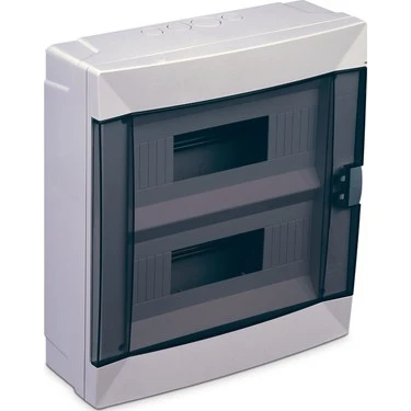 Kapeks 24 lü Sıva Üstü Plastik Sigorta Kutusu ürün görseli 1