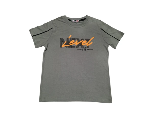 NEXT LEVEL BASKILI ERKEK T-SHIRT ürün görseli 1