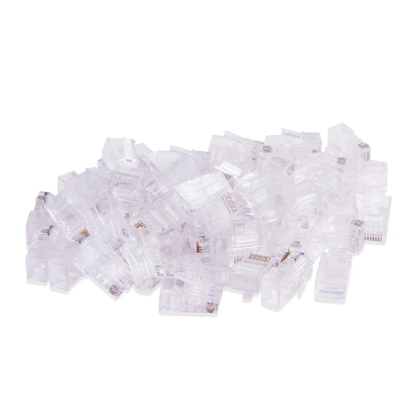 Qport Q-j650 Cat6 Rj-45 50'lik Konnektör - Resim 2