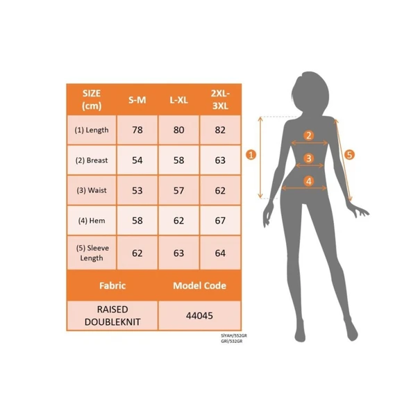 Lucky Life Kadın  Uzun Kollu Kapşonlu çift Renkli şardonlu Iki Iplik Ceket - Resim 9