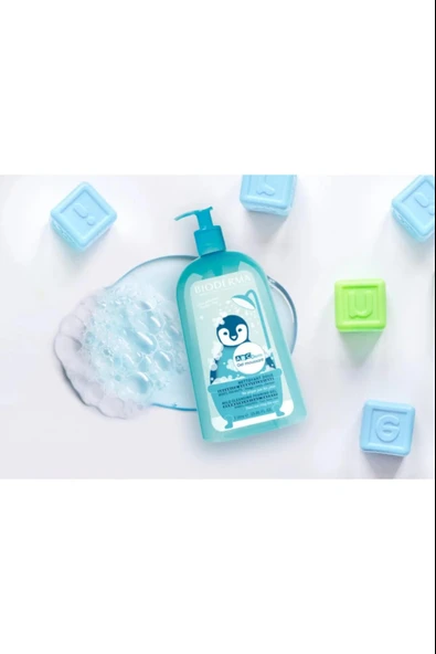 Bioderma ABCDerm Foaming Cleanser 1 L - Resim 2